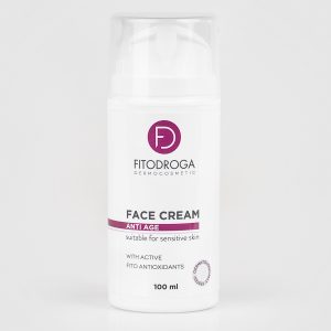 FACE CREAM. ANTI AGE. Pretnovecošanās sejas krēms ar stiprinātu ādas dabīgo aizsargbarjeru. (100 ml)