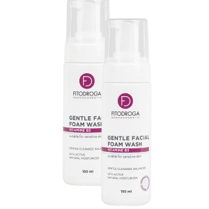 gentle facial foam wash
