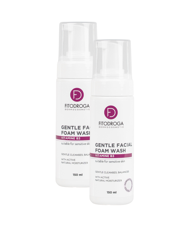 gentle facial foam wash
