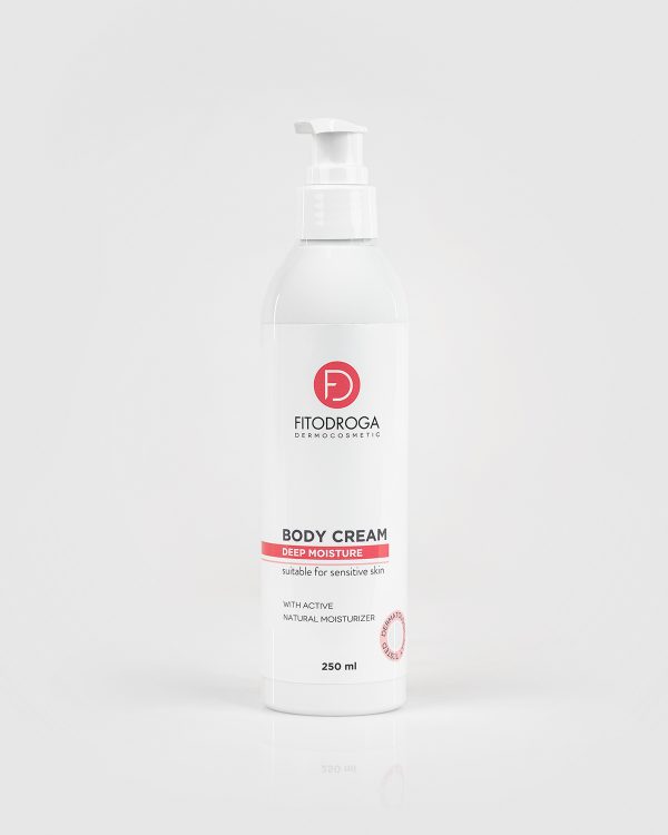 DEEP MOISTURE. BODY CREAM. Dziļi mitrinošs ķermeņa krēms (250 ml)