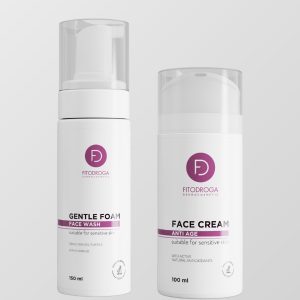 Komplekts Fitodroga Facial Foam Wash + Face Cream Anti Age
