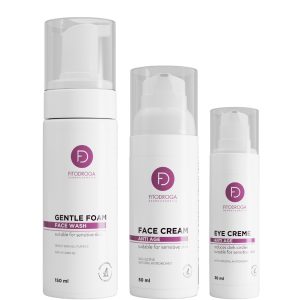 KOMPLEKTS! FACIAL FOAM WASH. + FACE CREAM. ANTI AGE. + EYE CREAM. ANTI AGE.