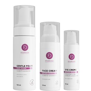 KOMPLEKTS! FACIAL FOAM WASH + FACE CREAM OXYGEN + EYE CREAM